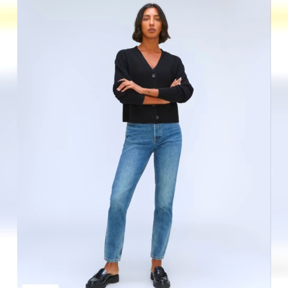 Everlane The 90s Cheeky Jean Crop Size 25